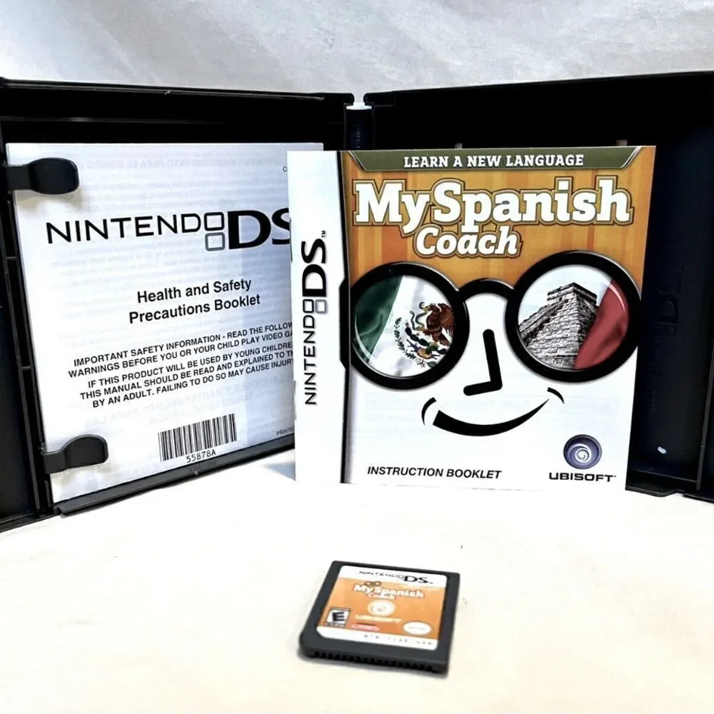 My Spanish Coach (Nintendo DS, 2007) excellent used